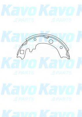 KAVO PARTS BS5435 Комплект гальмівних колодок