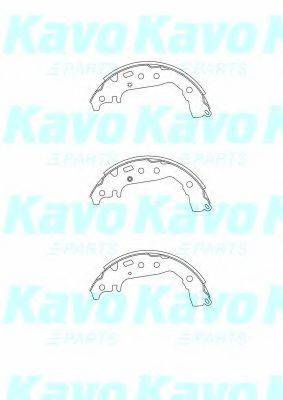 TOYOTA 0449520220 Комплект гальмівних колодок