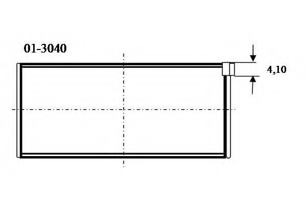 GLYCO 013040 Підшипник