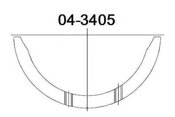 GLYCO 043405 Підшипник