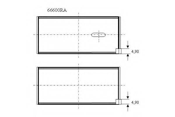 GLYCO 66600RA Підшипник