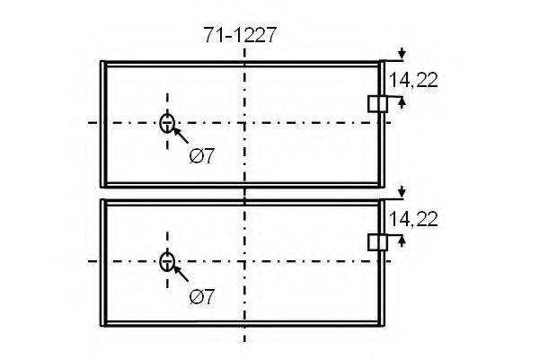 GLYCO 711227 Підшипник