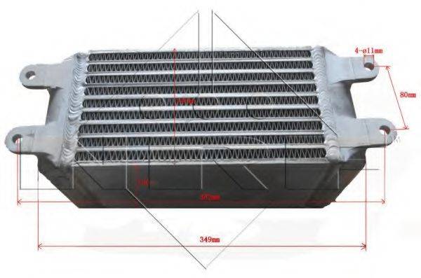 NRF 910078 масляний радіатор, моторне масло