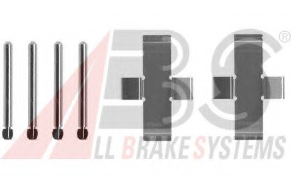 OJD (QUICK BRAKE) 0904 Комплектуючі, колодки дискового гальма