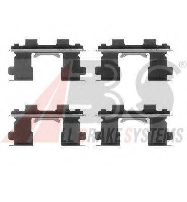 SPIDAN 82001 Комплектуючі, колодки дискового гальма