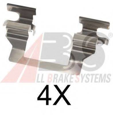 OJD (QUICK BRAKE) 1778 Комплектуючі, колодки дискового гальма