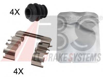 CARRAB BRAKE PARTS 2578 Комплектуючі, колодки дискового гальма
