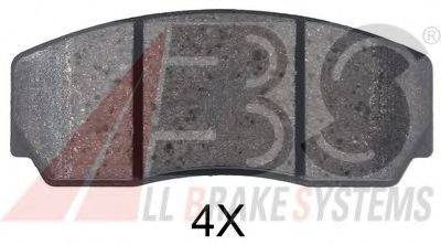 VOLVO CP3215D50-APF404 Комплект гальмівних колодок, дискове гальмо