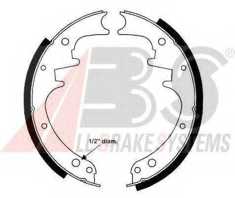 RAYBESTOS 151 Комплект гальмівних колодок