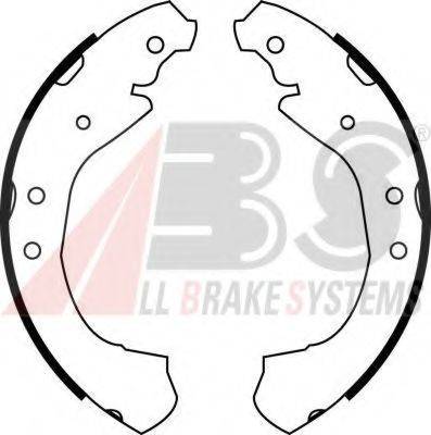 RAYBESTOS 675 Комплект гальмівних колодок