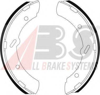MITSUBISHI MB 334302 Комплект гальмівних колодок
