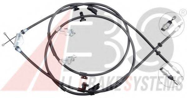 FORD 5205599 Трос, стоянкова гальмівна система