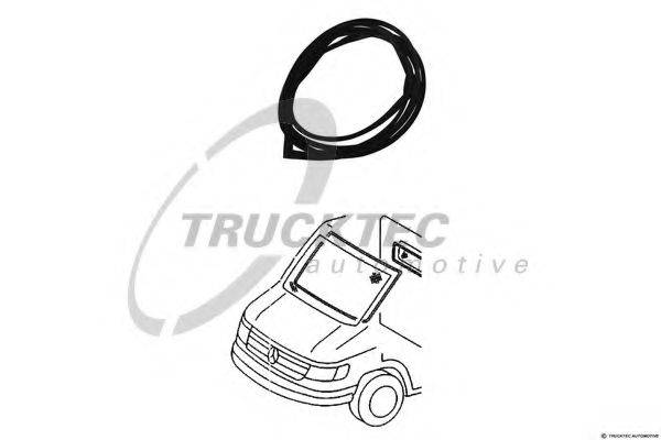 TRUCKTEC AUTOMOTIVE 0150018 Прокладка, вітрове скло