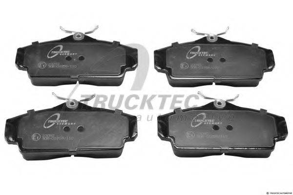 TRUCKTEC AUTOMOTIVE 4235006 Комплект гальмівних колодок, дискове гальмо