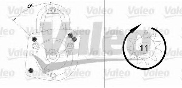 VALEO 185243 гальмівний диск