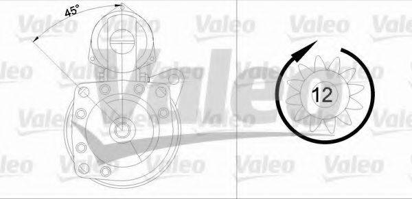 VALEO 436097 Стартер