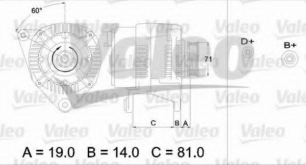 VAG 034903016M Генератор