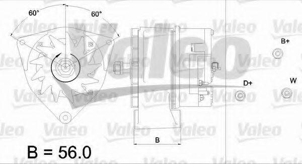 VALEO 436415 Генератор