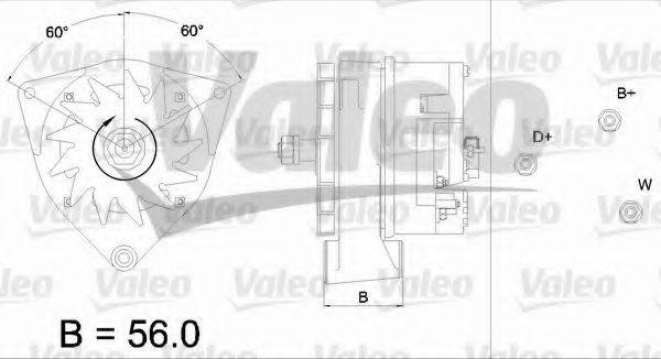CASE IH R641554 Генератор