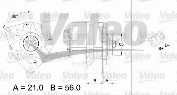 VALEO 436556 Генератор