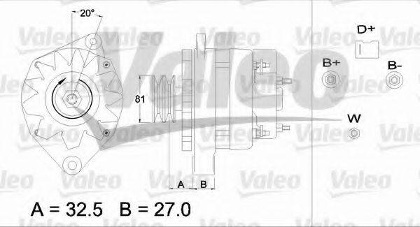 VALEO 436710 Генератор