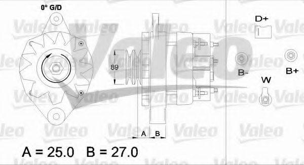 VALEO 436716 Генератор