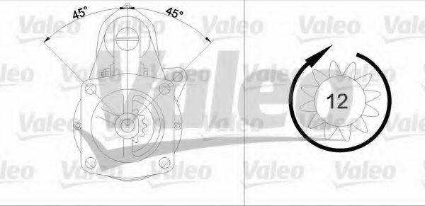 VALEO 455509 Стартер