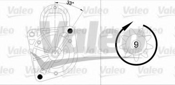 VALEO 190413 Стартер