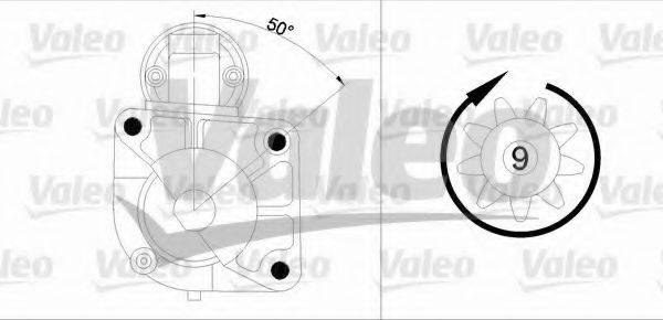 VALEO 190656 Стартер