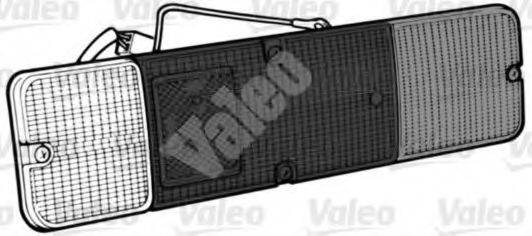 VALEO 61326 Розсіювач, задній ліхтар