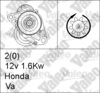 HONDA 31200PDAE01 Стартер