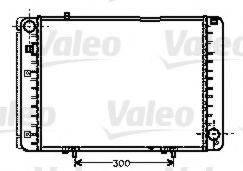 VALEO 732455 Радіатор, охолодження двигуна