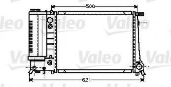 VALEO 732527 Радіатор, охолодження двигуна