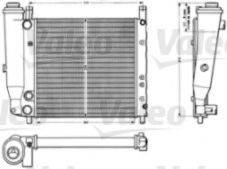 VALEO 883804 Радіатор, охолодження двигуна