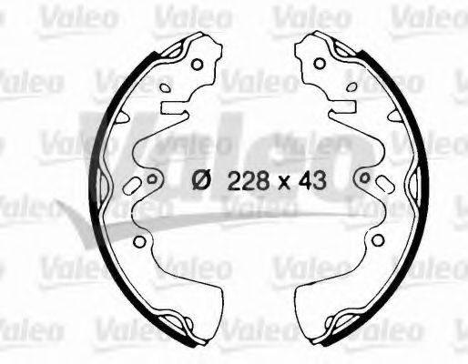MAZDA GA0226310 Комплект гальмівних колодок