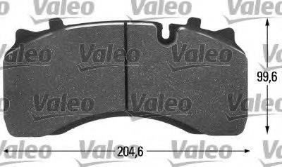 RENAULT TRUCKS 5010848607 Комплект гальмівних колодок, дискове гальмо