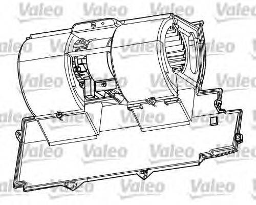 IVECO 98467403 Вентилятор салону