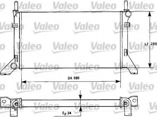 FORD 6165941 Радіатор, охолодження двигуна