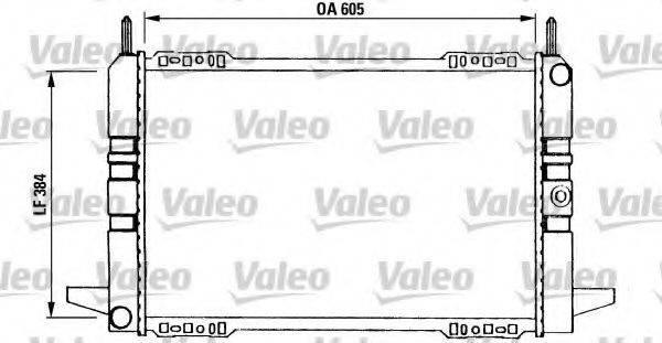 FORD 6148832 Радіатор, охолодження двигуна