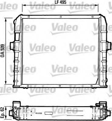 IVECO 98417580 Радіатор, охолодження двигуна