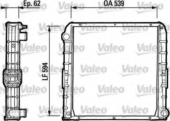 IVECO 98402096 Радіатор, охолодження двигуна
