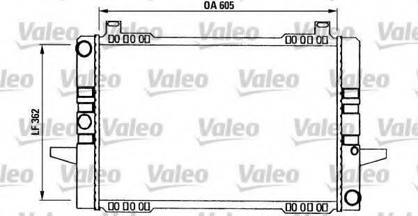 FORD 6148513 Радіатор, охолодження двигуна