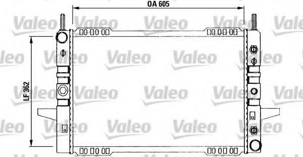 FORD 1652502 Радіатор, охолодження двигуна