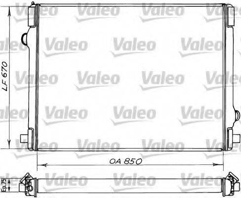VOLVO 1542816 Радіатор, охолодження двигуна