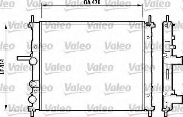 DENSO BM141 Радіатор, охолодження двигуна