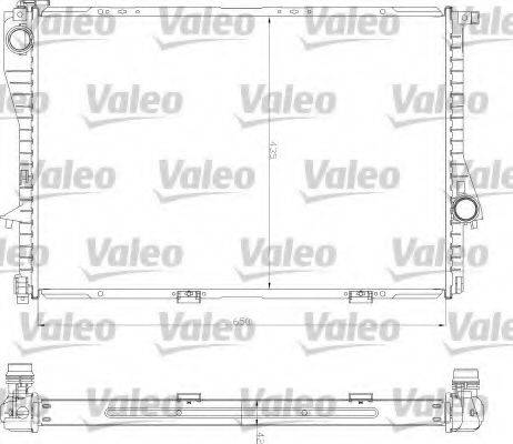 VALEO 734277 Радіатор, охолодження двигуна