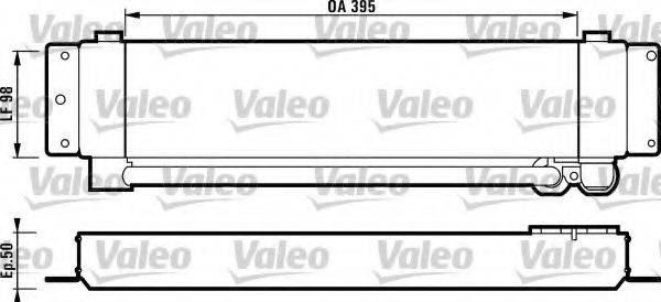 VALEO HA1002 масляний радіатор, моторне масло