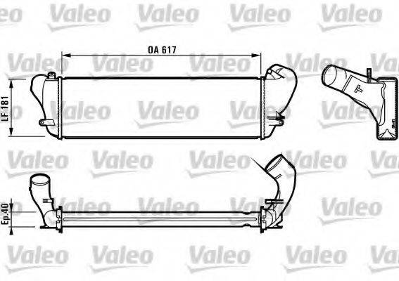 VALEO IA1005 Інтеркулер