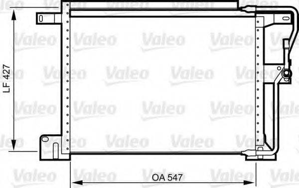 JEEP 56005016 Конденсатор, кондиціонер