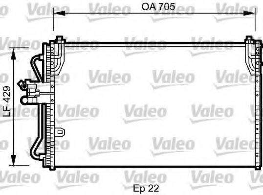 FORD 4174967 Конденсатор, кондиціонер